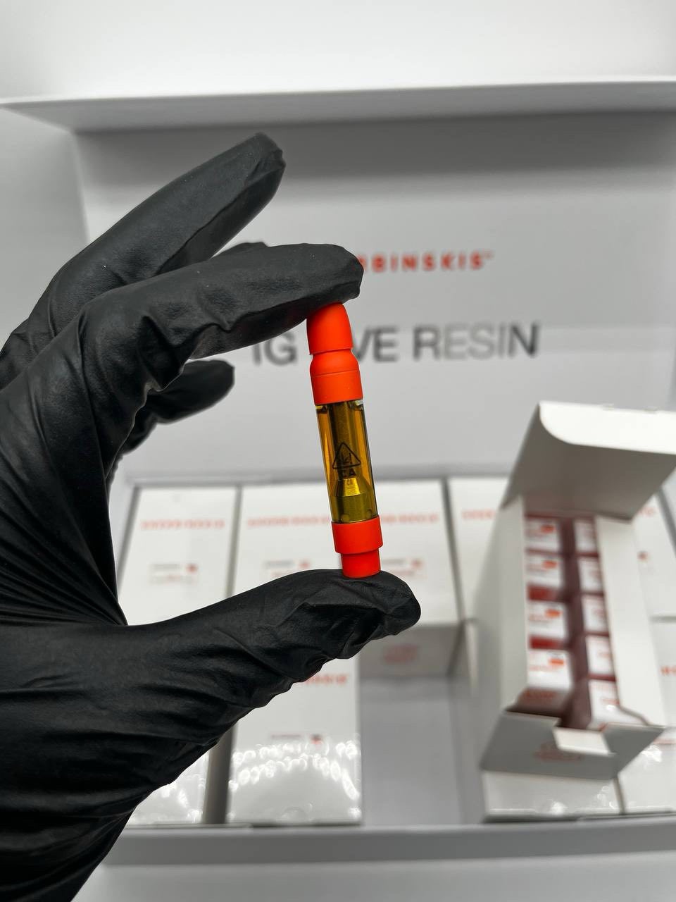 Order the authentic Sherbinski 1G Cartridge at Mega Trap Vape Shop. Featuring premium live resin oil, anti-clogging ceramic 510 technology, and rapid, discrete US shipping!