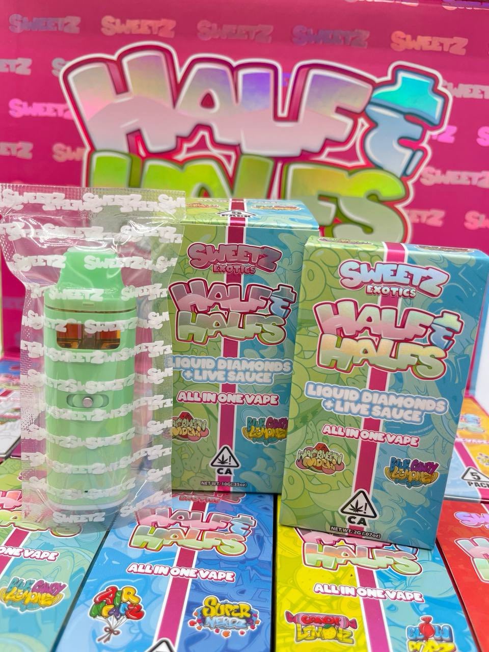 Sweetz Exotics 2G Disposable – Premium 2000mg Sugary Terpene Series Buy Sweetz Exotics 2G Disposable Online at Mega Trap Vape Shop